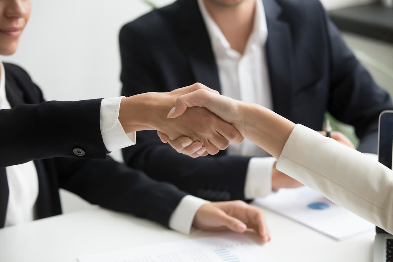 Il momento dell’accordo, quando la cifra era già nota